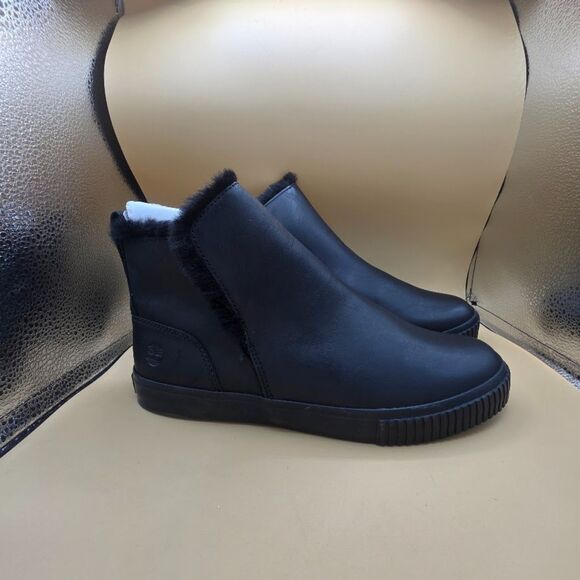 Timberland Women's Skyla Bay Pull On Boot Full Grain Black Size 10 New in Box - Picture 1 of 10